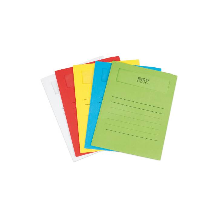 ELCO Dossiers chemises Ordo (Multicolore, A4, 50 pièce)