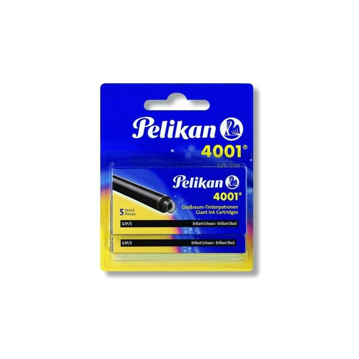 PELIKAN Cartucce die inchiostro 4001 (Nero, 10 pezzo)