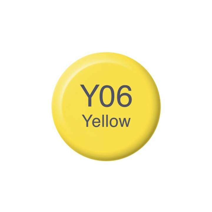 COPIC Encre Y06 - Yellow (Jaune, 12 ml)