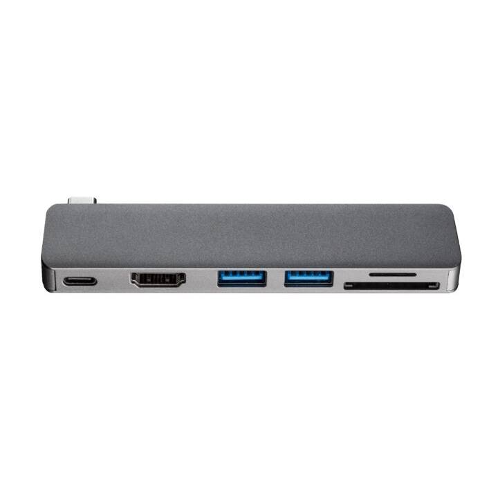INTERTRONIC USB-C Macbook Hub (HDMI, USB Typ-C, USB Typ-A)