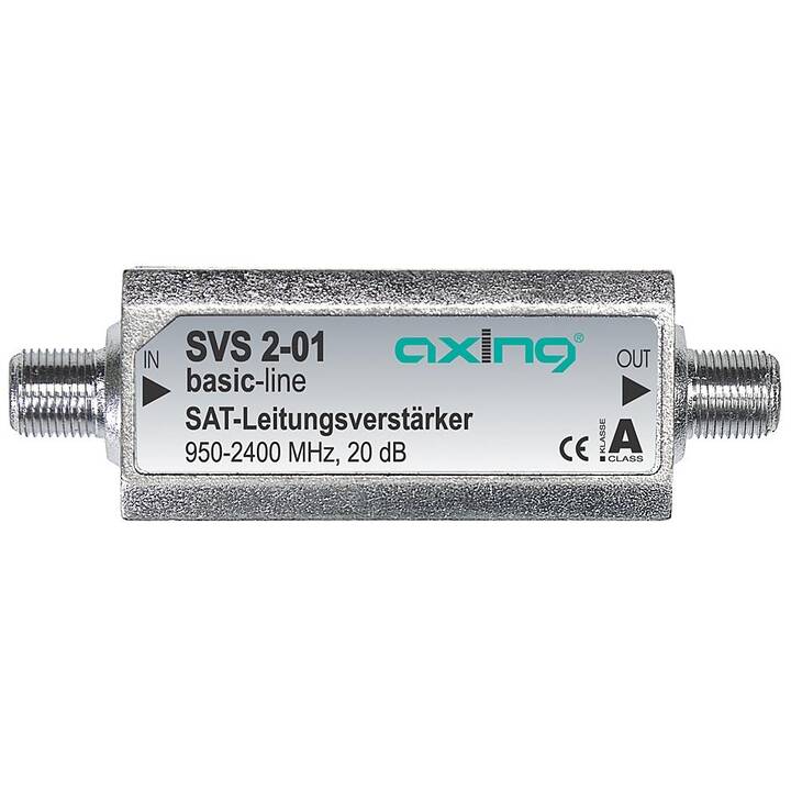 AXING SVS 2-01 Amplificateurs et répartiteurs (Argent)