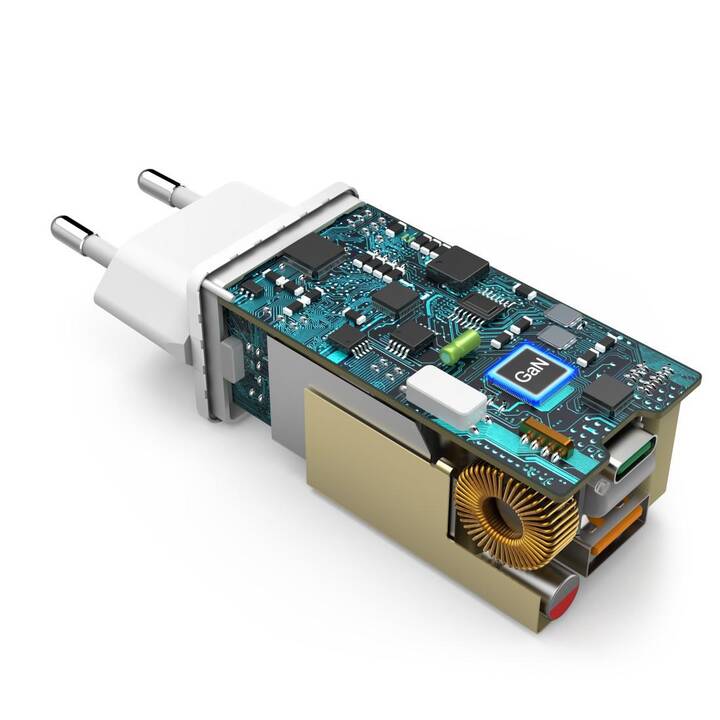 HAMA Hub chargeur (USB-A, USB-C)