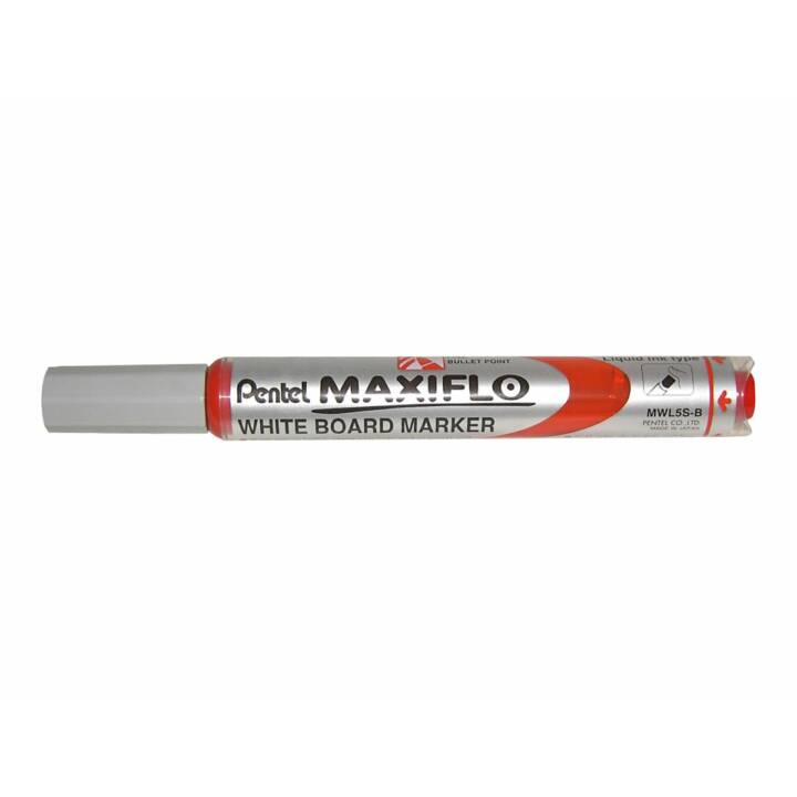 PENTEL Whiteboard Marker (Rot, 1 Stück)