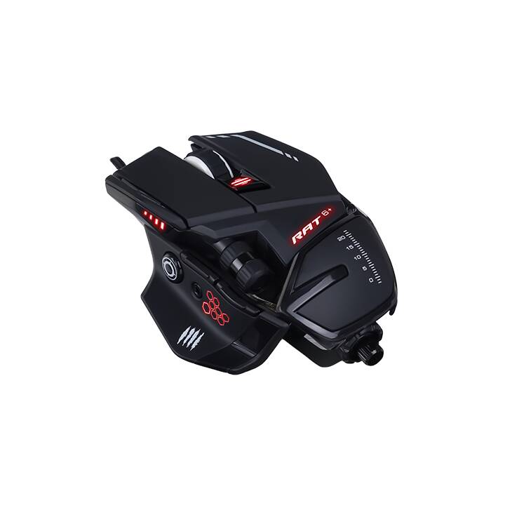 MAD CATZ R.A.T.6+ Maus (Kabel, Gaming)