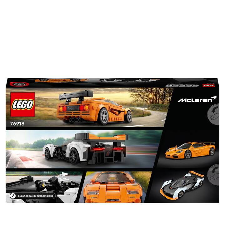 LEGO Speed Champions McLaren Solus GT & McLaren F1 LM (76918)