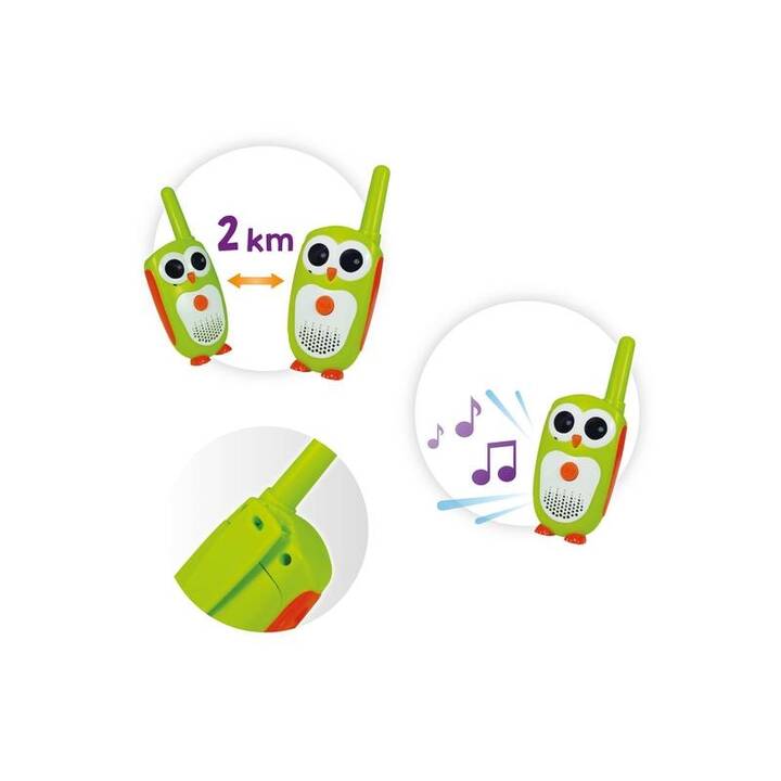 BUKI Jeu de rôle pour enfants Walkie Talkie Junior