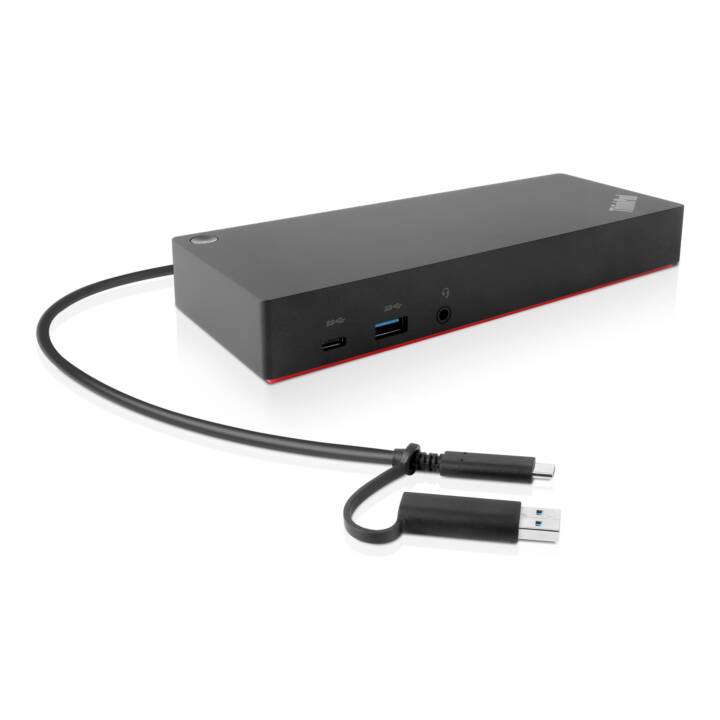 LENOVO Stations d'accueil ThinkPad Hybrid (2 x HDMI, 2 x Port écran, 3 x USB 3.0, 2 x USB 2.0 de type A, RJ-45 (LAN))