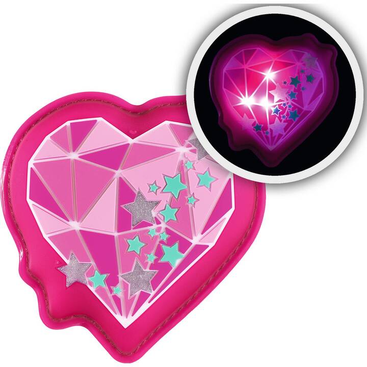 STEP BY STEP Applicazione magnetica Magic Mags Flash Heart (Pink)