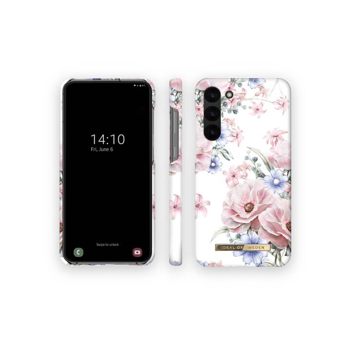 IDEAL OF SWEDEN Backcover Floral Romance (Galaxy S23, Lavorato, Verde, Blu, Rosa)