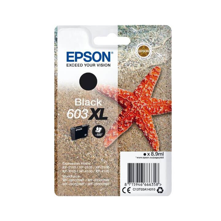 EPSON 603XL (Noir, 1 pièce)