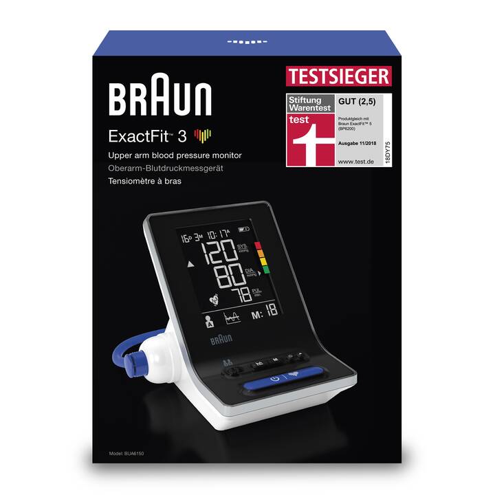 BRAUN Sfigmomanometro ExactFit 3 (Parte superiore del braccio)