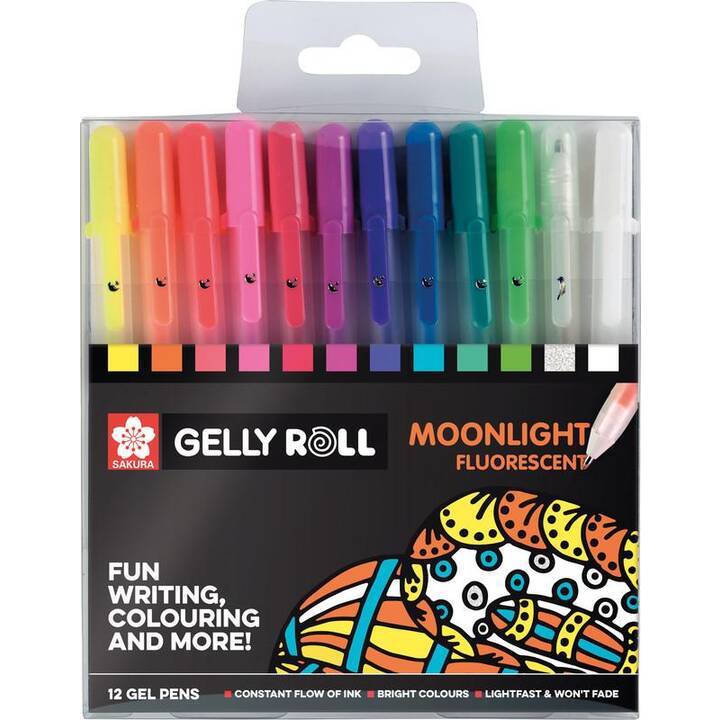 SAKURA Gel roller Moonlight (Multicolore)