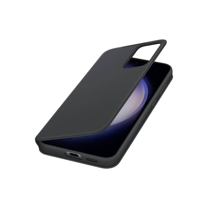 SAMSUNG Flipcover Smart View Wallet Case (Galaxy S23+, Noir)