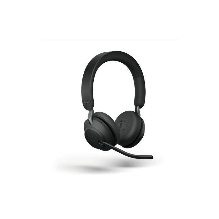 JABRA Office Headset Evolve2 65 UC (On-Ear, Kabellos, Schwarz)