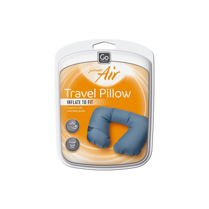 GO TRAVEL Coussin appui-tête (Gris)