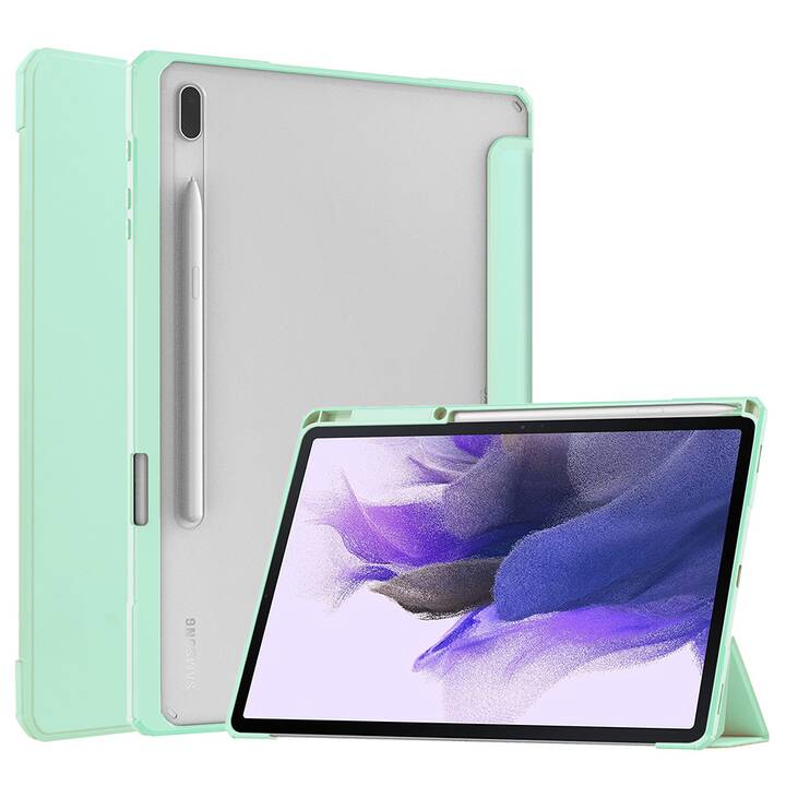 EG Custodia (12.4", Galaxy Tab S7 FE, Verde chiaro)