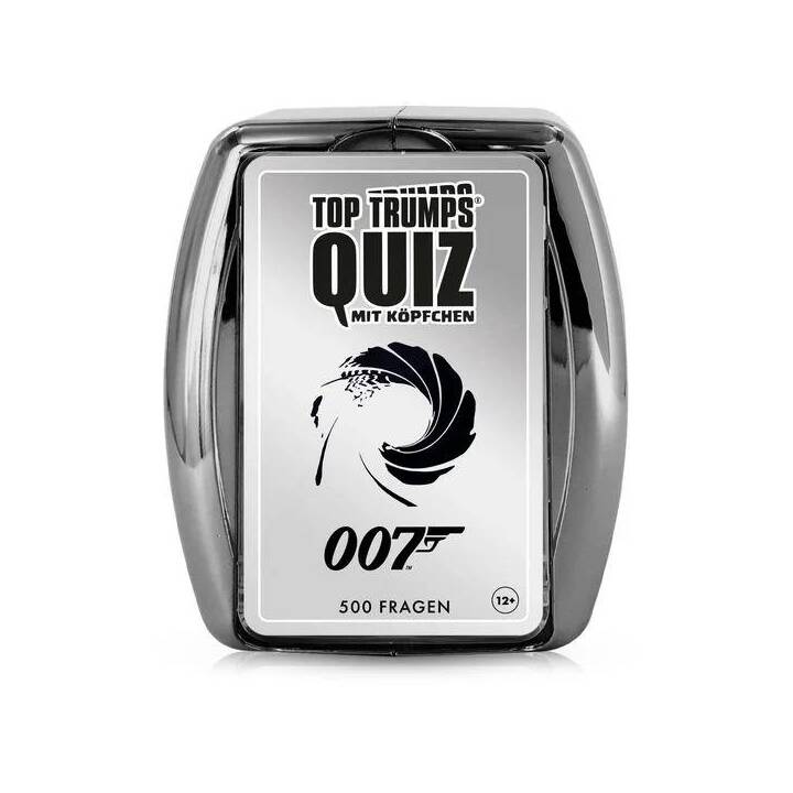 UNIQUE-GAMING PARTNERS Top Trumps Quiz, James Bond 007