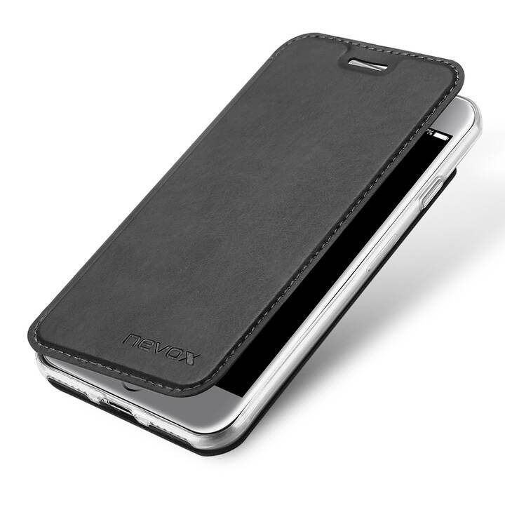 NEVOX Backcover Vario  (iPhone SE, Black)
