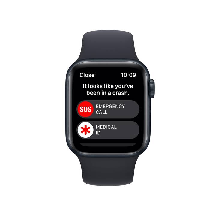 APPLE Watch SE 2022 GPS (40 mm, Aluminium, Galileo, QZSS, GLONASS, GPS)