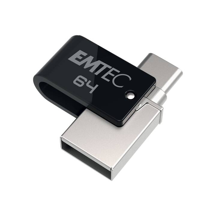 EMTEC INTERNATIONAL T260C Mobile & Go (64 GB, USB 3.2 Typ-C)