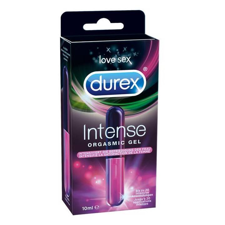 DUREX Lubrifiant Intense Orgasmic Gel (10 ml, À base d'eau)