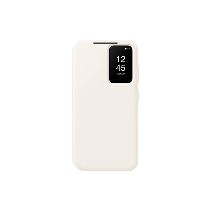 SAMSUNG Flipcover Smart View Wallet Case (Galaxy S23, Creme)