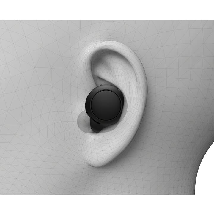 SONY WF-C500B (In-Ear, Bluetooth 5.0, Noir)