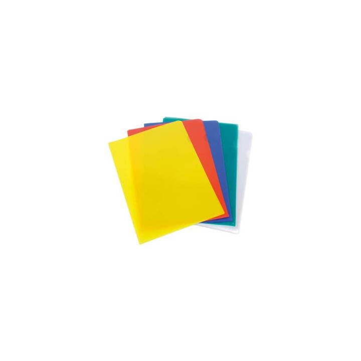 OFFICE FOCUS Cartellina trasparente (Transparente, Rosso, A4, 100 pezzo)