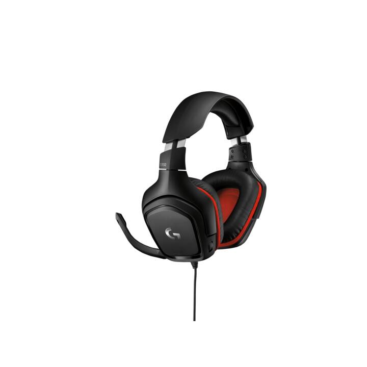 LOGITECH G332 (Over-Ear, Schwarz)