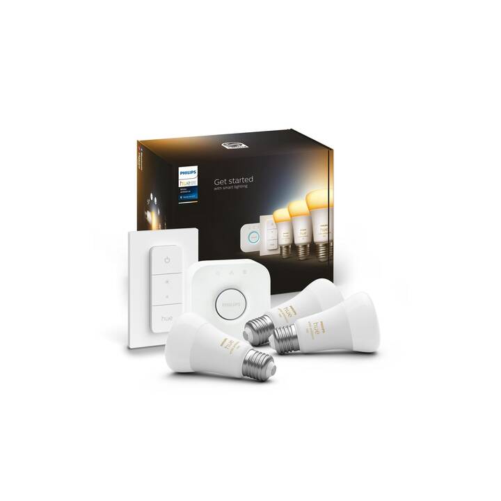 PHILIPS HUE Lampadina LED White Ambiance (E27, ZigBee, Bluetooth, 27 W)