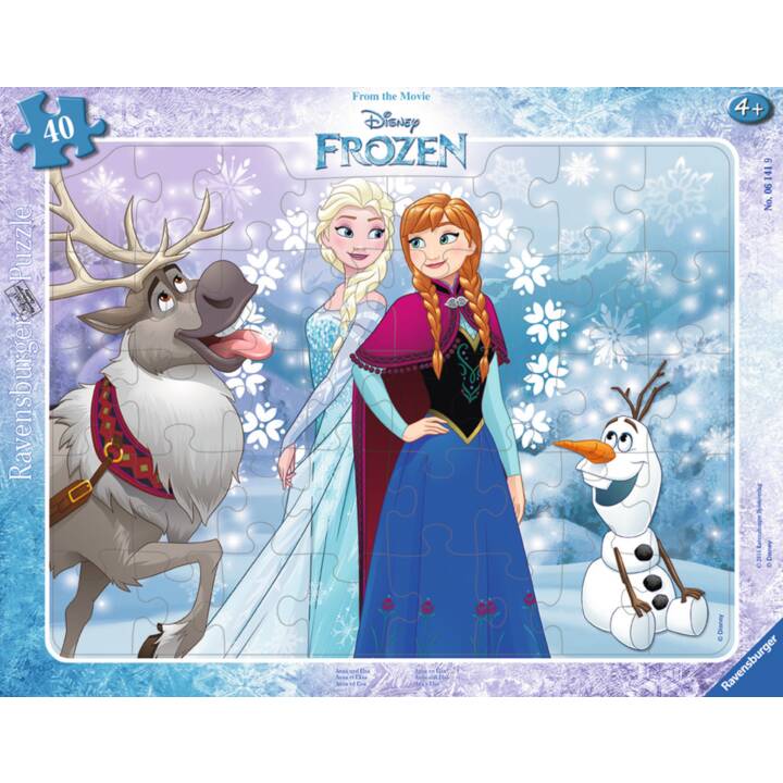 RAVENSBURGER Frozen Film e fumetto Puzzle (30 x, 40 x)