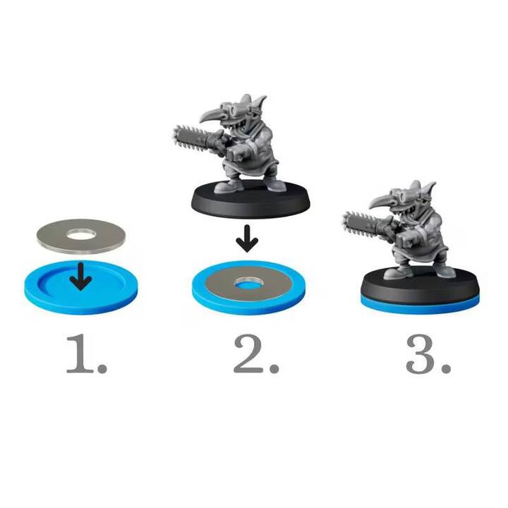 TABLETOP-ART Marqueurs de condition Skill and Squad (20 Parts, 25 mm)