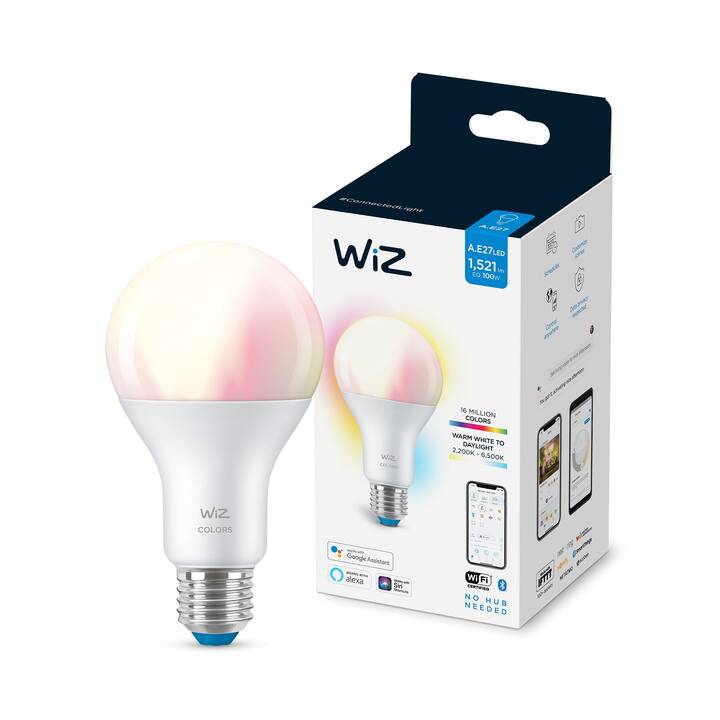 WIZ Lampadina LED Smart Lighting A67 E27 (E27, WLAN, Bluetooth, 13 W)