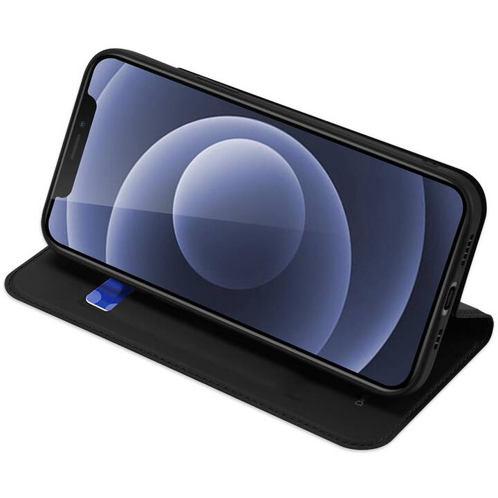 NEVOX Flipcover Vario Series (iPhone 14 Plus, Unicolore, Nero)