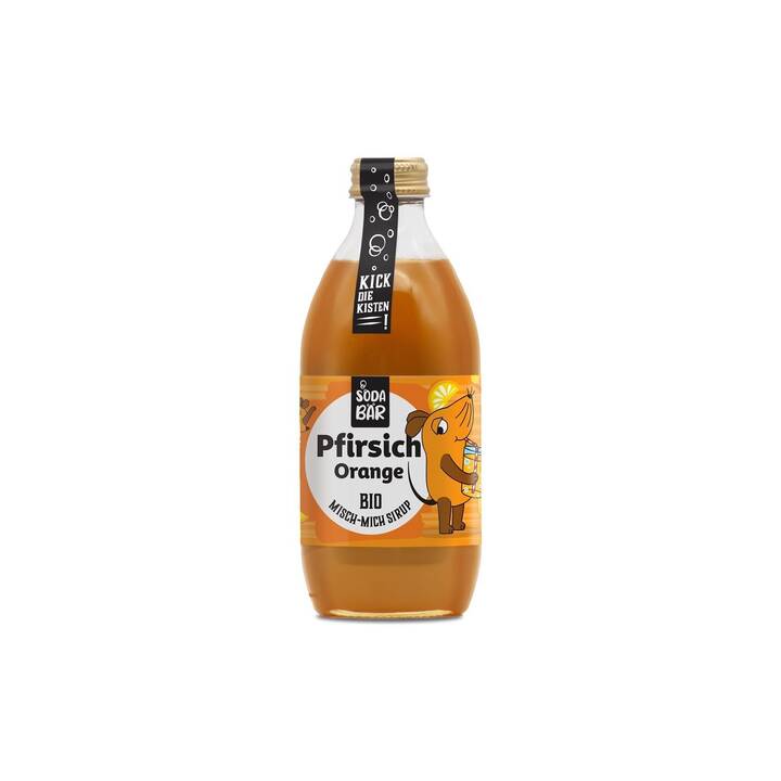 SODABÄR Sirup (330 ml, Orange, Pfirsich)