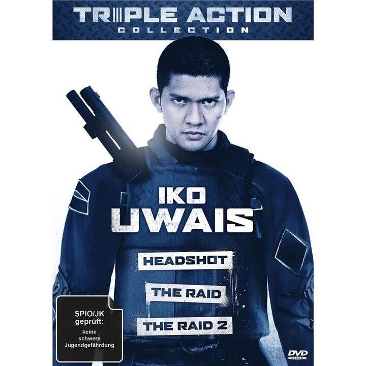 Iko Uwais Triple Action Collection - The Raid / The Raid 2 / Headshot (DE, MS)