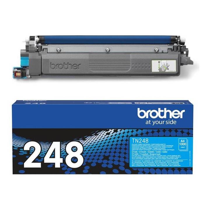 BROTHER TN-248C (Cartouche individuelle, Cyan)
