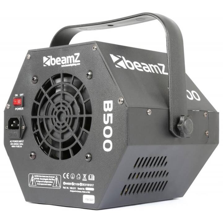 BEAMZ B500  Seifenblasenmaschine (0.5 l, 40 W, Schwarz)