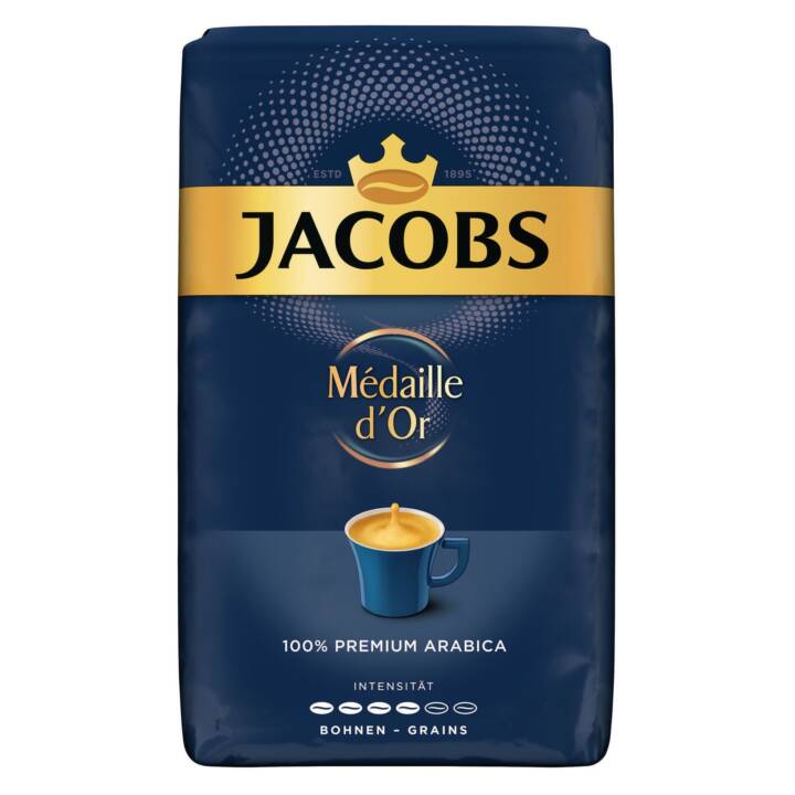 JACOBS Kaffeebohnen Caffè Crema Médaille d'Or (500 g)