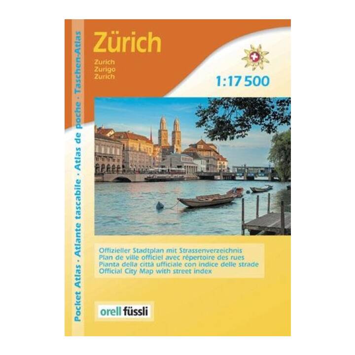 Zürich und Umgebung Taschen-Atlas. 1:17'500