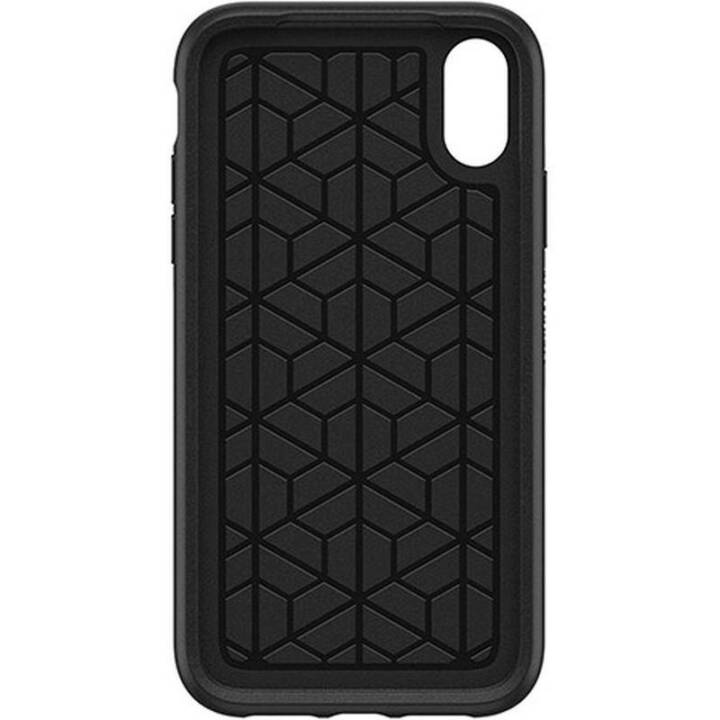 OTTERBOX Backcover Symmetry (iPhone XR, Schwarz)