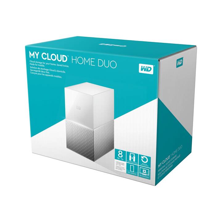 WD My Cloud Home Duo (2 x 4 TB)