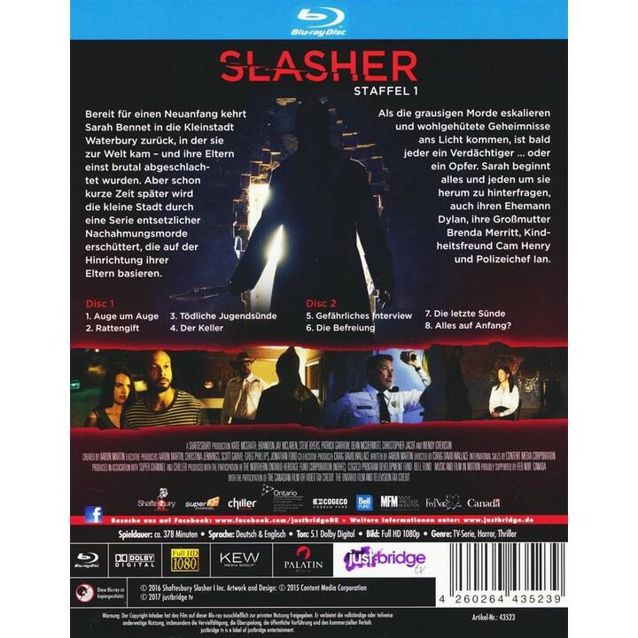 Slasher Staffel 1 (EN, DE)