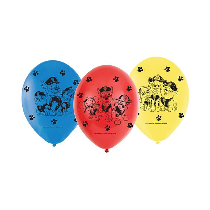 PAW PATROL Ballon Paw Patrol (6 pièce)