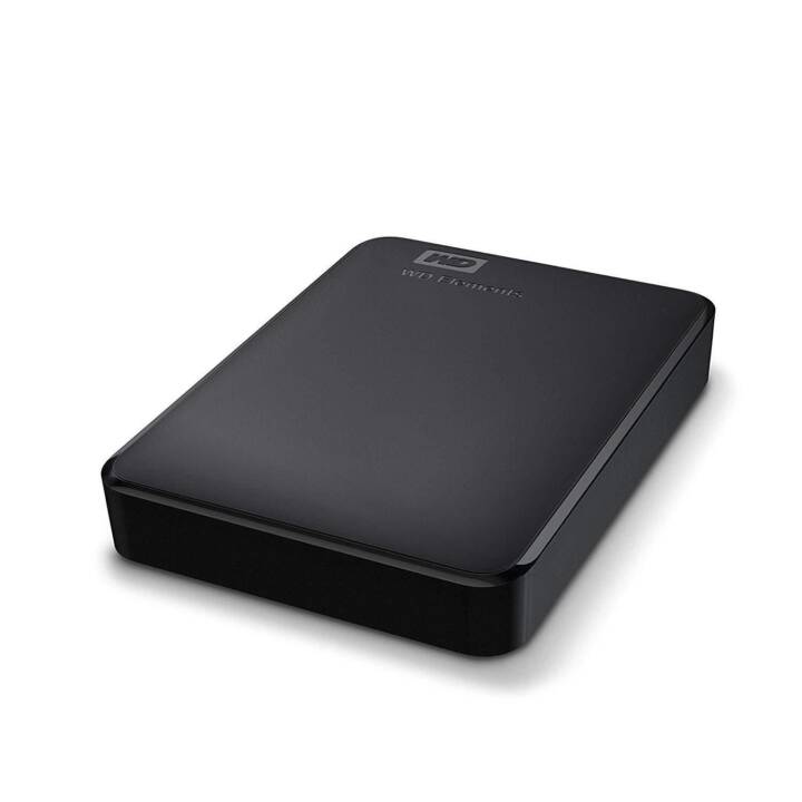 WD Elements Portable (USB Typ-A, 4 TB, Schwarz)