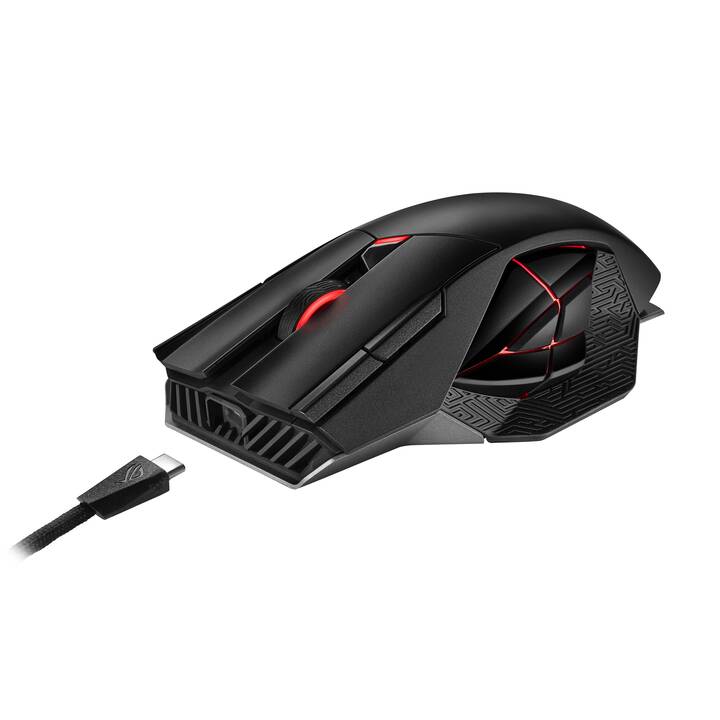 ASUS ROG Spatha X Mouse (Cavo e senza fili, Gaming)