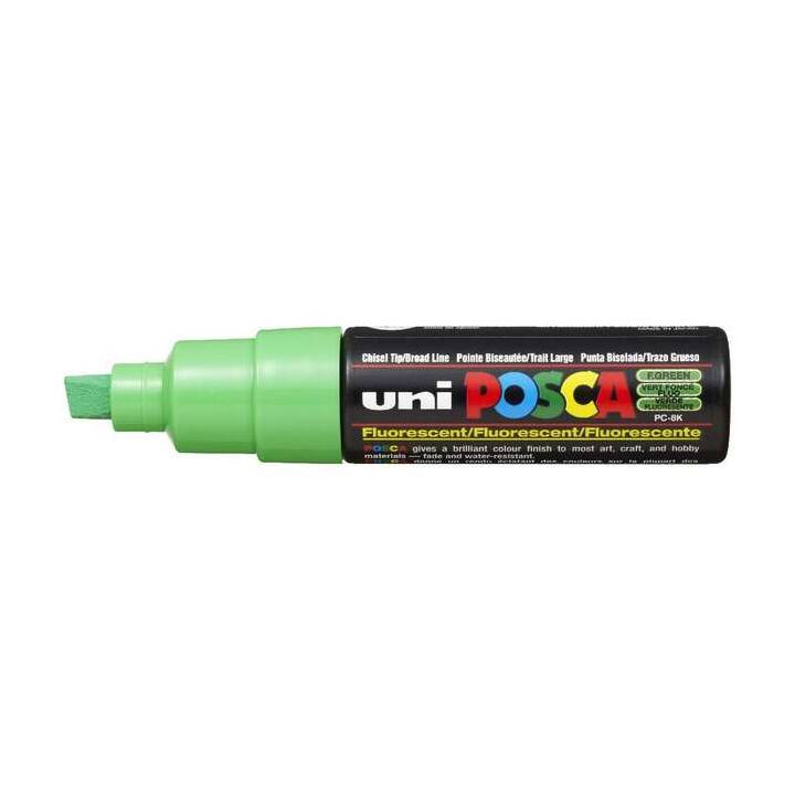 UNI-BALL Permanent Marker Posca PC8K F (Grün, 1 Stück)