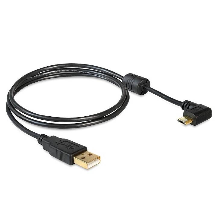 DELOCK Cavo USB (Micro USB 2.0 di tipo B, USB 2.0 di tipo A, 1 m)
