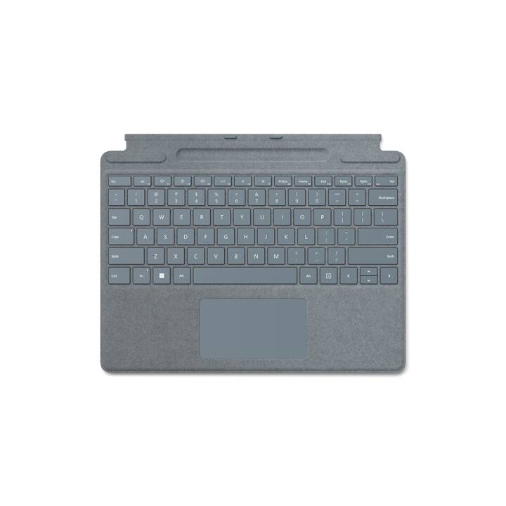 MICROSOFT Surface Pro Signature Type Cover / Tablet Tastatur (Ice Blue)
