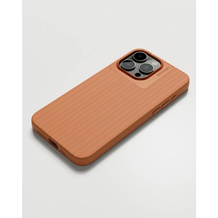 NUDIENT Backcover (iPhone 15 Pro Max, Orange, Aluminium)